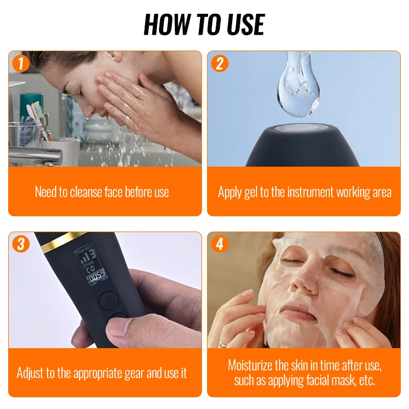 2025 NOUVEAU instrument de beauté à ultrasons portable pour le lifting et le serrage du visage pour éliminer les plis nasolabiaux et les rides à la maison