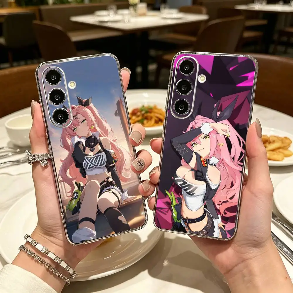 ZZZ N-Nicole Demara beauty Phone Case For Samsung A71, A70, A52, A51, A40, A30, A20 Transparent Cover