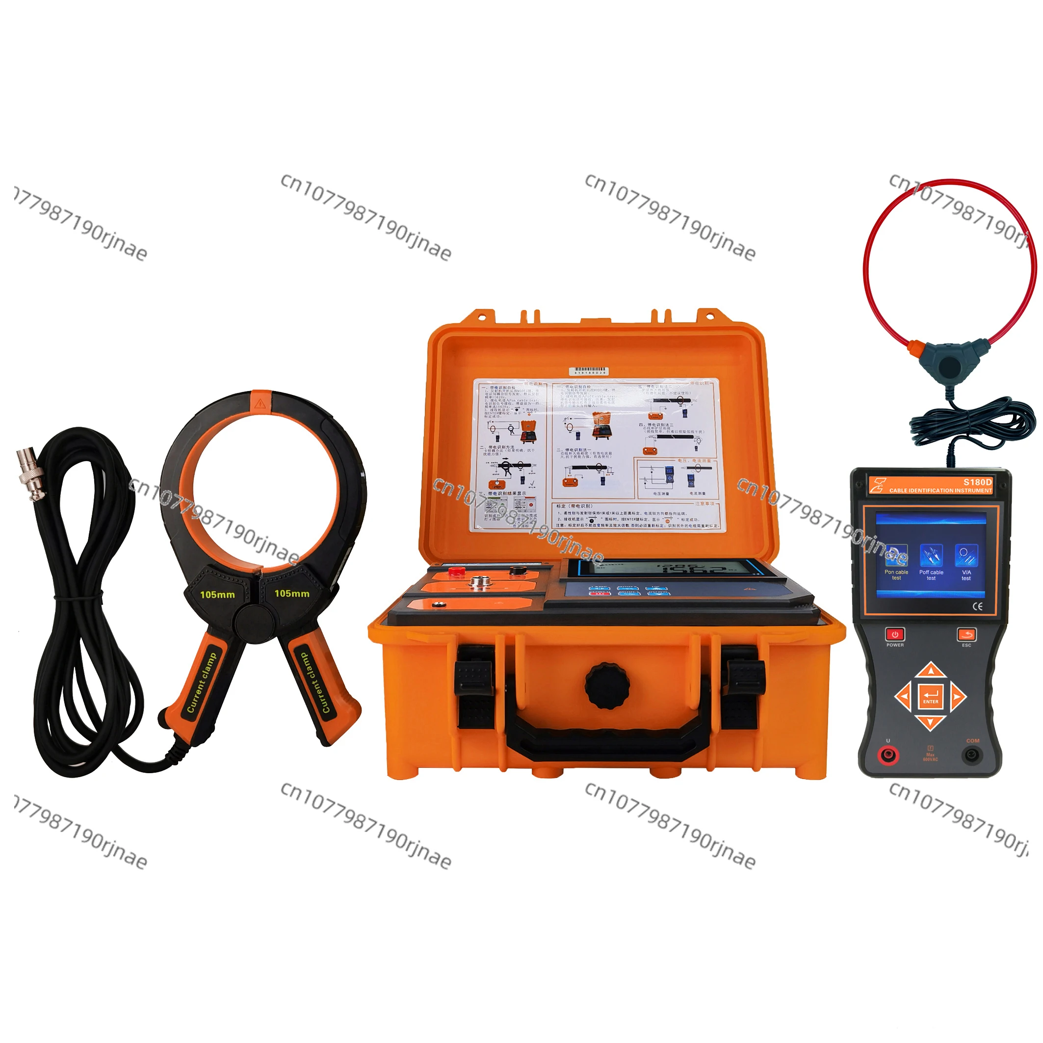 HD180D Live Cable Identification Instrument Multi Functional Cable Identification Instrument Intelligent Cable