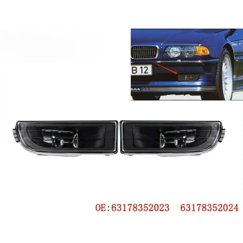

Для BMW E38 7 серии 1995-2001 OEM 63178352023 63178352024 1 пара, правая, левая противотуманная фара, решетка переднего бампера автомобиля, лампы дальнего света