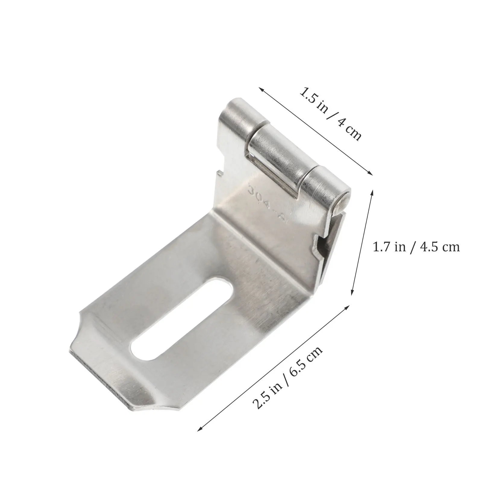 

2pcs Stainless Steel Right Angle Door Hasp Lock 90 Degree Cabinet Latch Buckle For Wood Door Furniture Padlock Security Durable