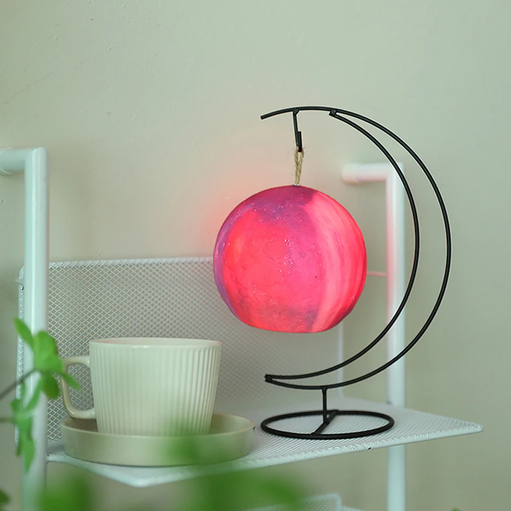 3D-Mondlampe, simuliertes Planetlicht, Farbwechsel-Nachtlicht, romantische Nachttisch-Nachtlampe für Schlafzimmer, Arbeitszimmer, Büro, Wohnheim