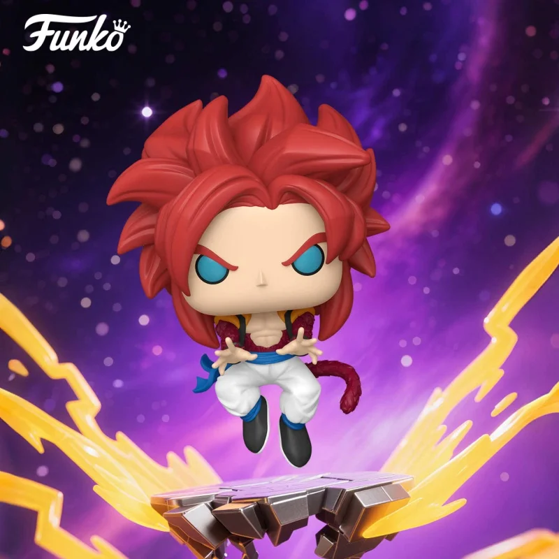 

Dragon Ball Super Saiyan 4, фигурка Gogeta Funko Pop, статуя, куклы, декор для рабочего стола, орнамент, коллекционные сувениры, ограниченное количество игрушек, подарок