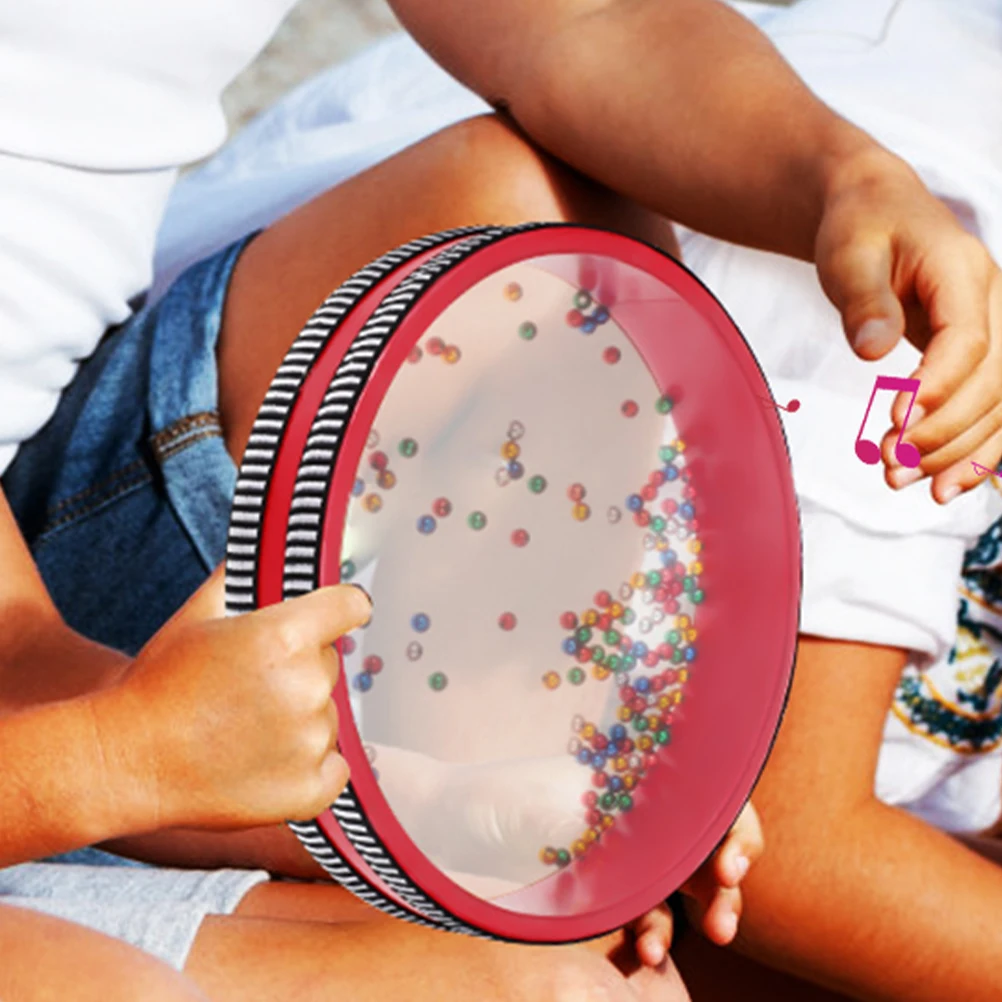 

Ocean Drum Bath Instrument Finger Meditation Sounds Cute Sea Animals Hand Drums with Lights Music