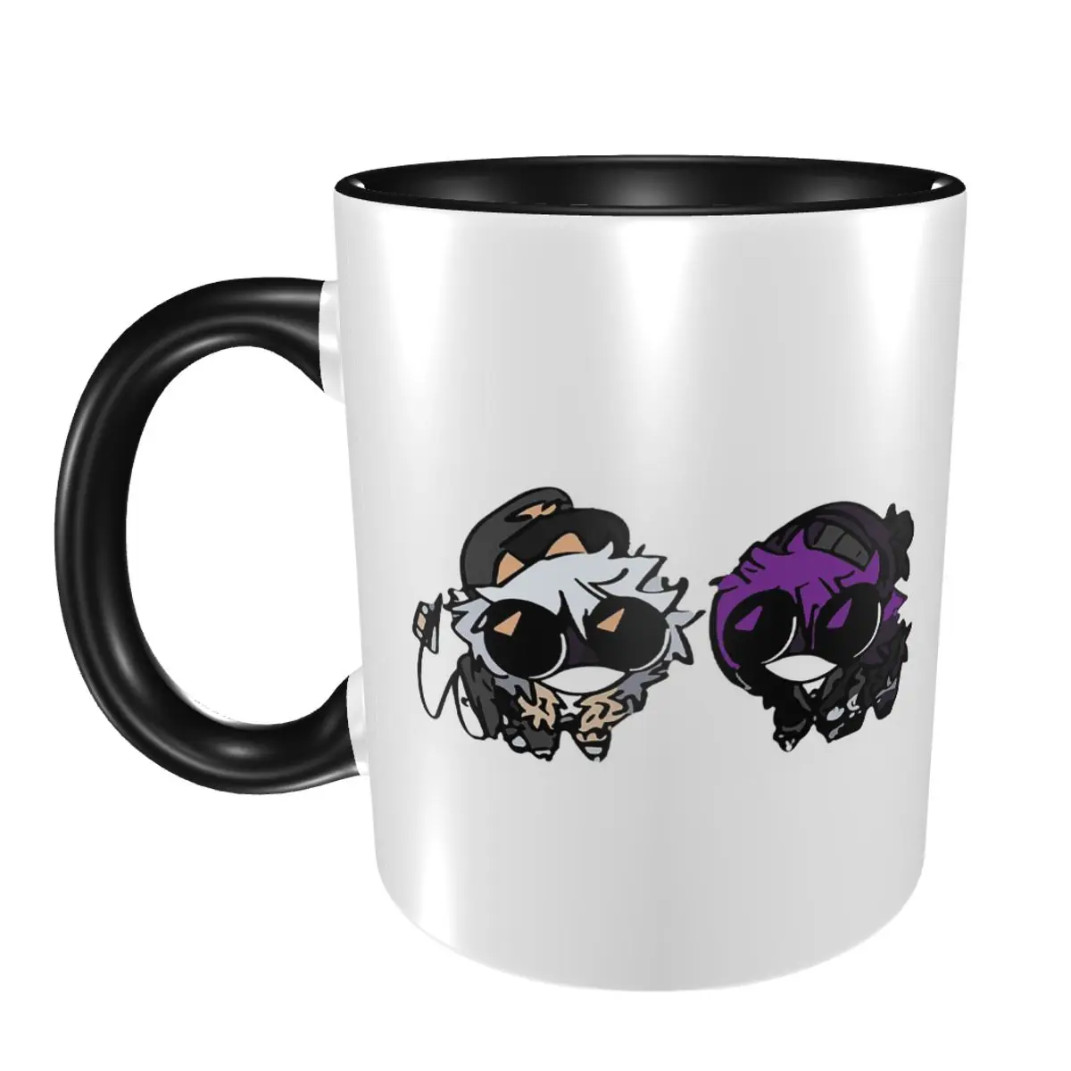 Murder Drones Cartoon Mug Funny Ceramic Coffee Cups Tea Mugs Milk Cup Drinkware Gift for Friends