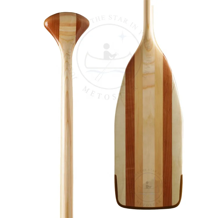 Boating accessories cedar wood paddle for canoe/boat/kayak using