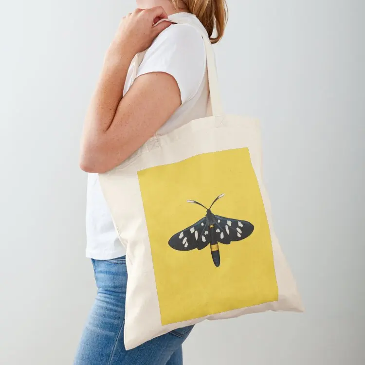 

Nine-spotted moth Tote Bag shopper bag women canvas reusable shopping bags hand bag Large bags for women