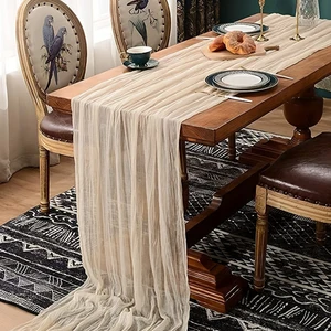 1PC Boho Gaze Style Table Corridor SHEER ROMANTICTABLE GAZE CORRIDER FOR WORKS AND Scene Decoration Home Decoration 8 Main Sales Table Path - №5