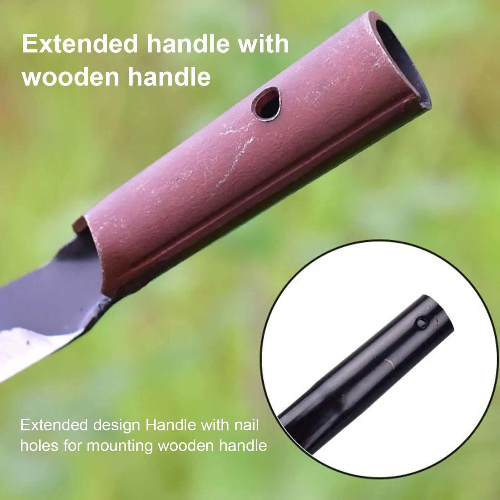 

Grass Sickle Lightweight Garden Sickle Cutter Heavy Duty Lightweight Gardening Tool For Trail Yard Farm Wilderness Bush Field