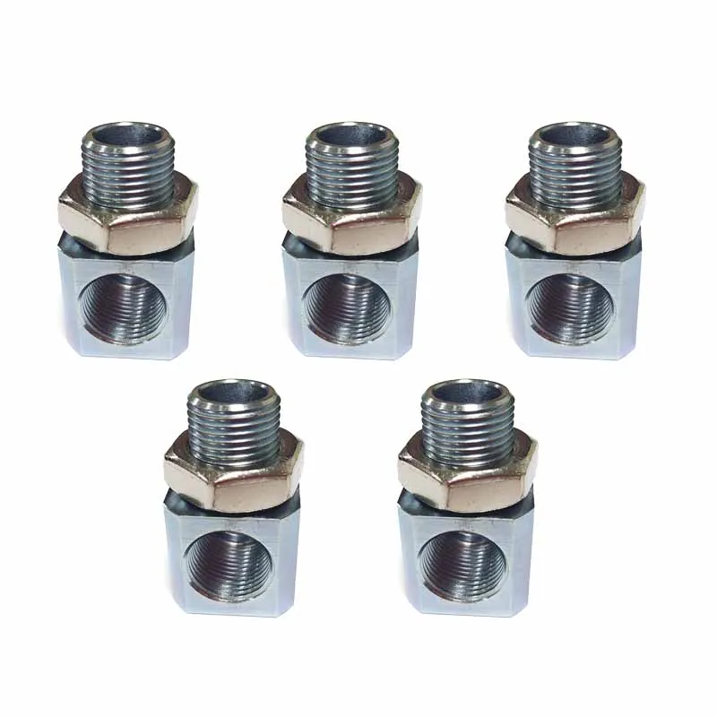 5PCS M18 * 1.5 Oxygen Sensor Side Port Adapter 45.4 Side Hole Expansion Connector