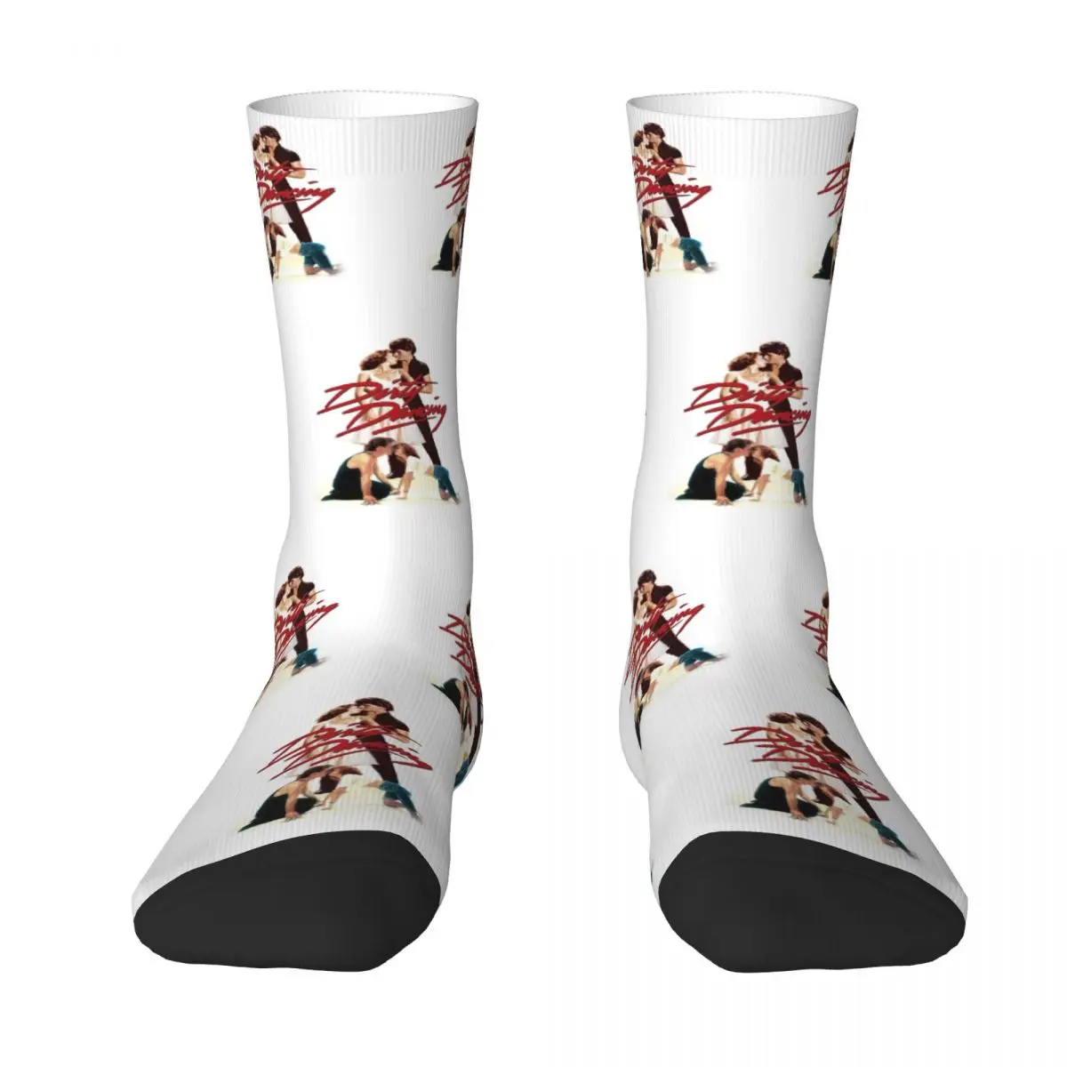 Dirty Dancing Socks Autumn Stockings Novelty Men Comfortable Socks Graphic Running Sports Non Skid Socks