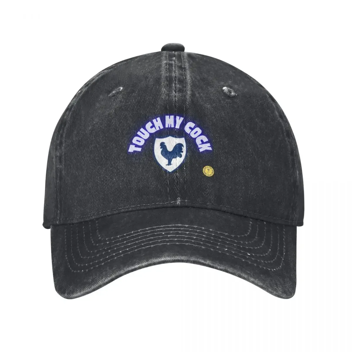 

Jimbo says Touch My Cock Baseball Cap Big Size Hat Sports Cap Designer Hat Men's Hats Women's