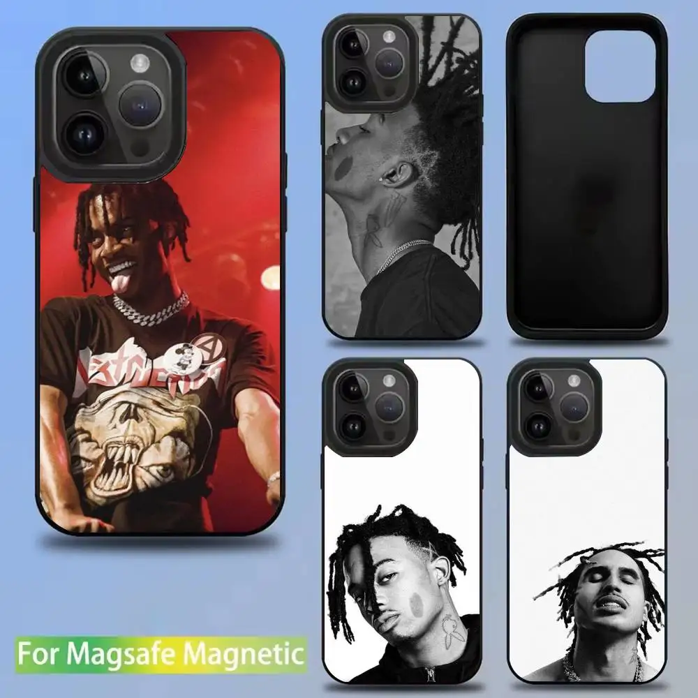 

Play-boi C-Carti Rapper Phone Case For iPhone 16,15,14,13,12,11,Pro,Max,Plus,Mini,SE New Magsafe Magnetic Wireless Charging
