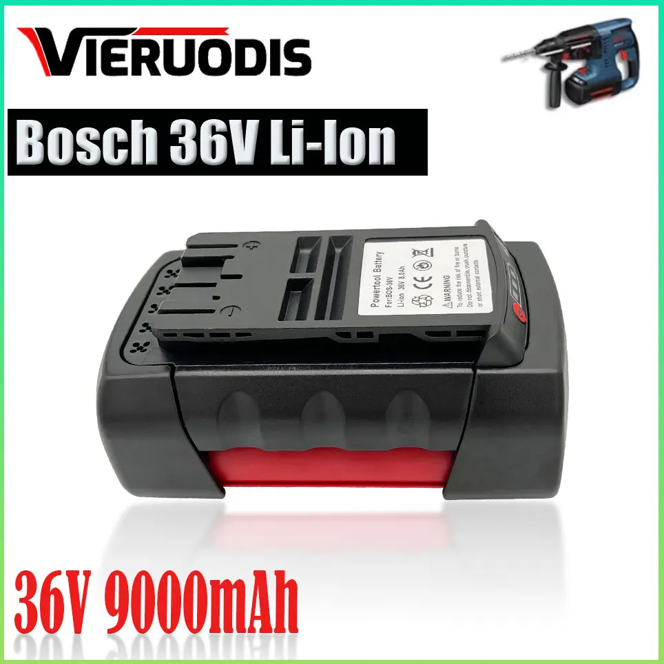 

For BOSCH 36V 6.0Ah 8.0Ah 9.0Ah Li-ion battery Compatible with BAT4030 BAT4040 BAT4050 BTA4060