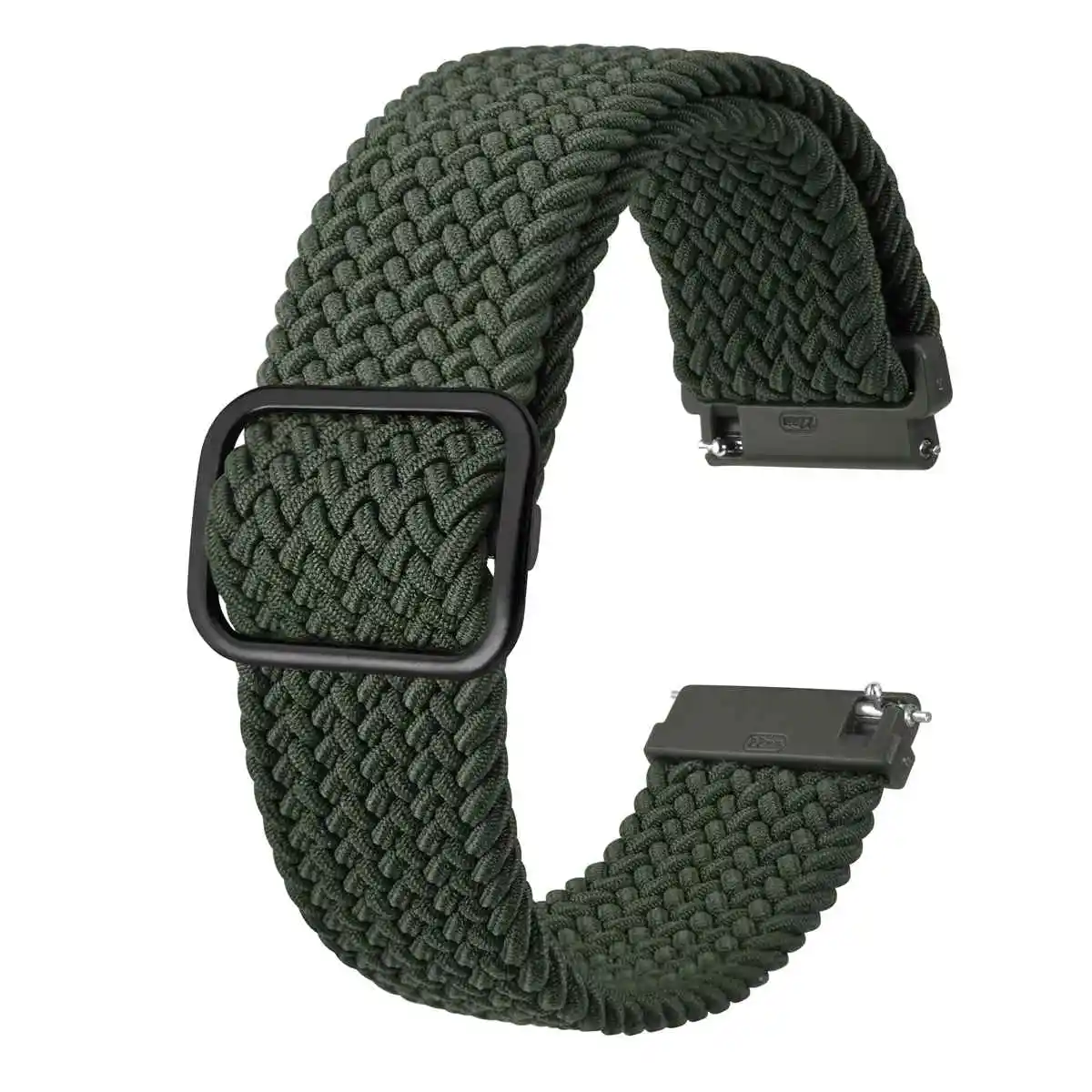 BISONSTRAP Premium Nylon Horlogeband voor Mannen Vrouwen Horloge Accessoires met Gereedschap en Roestvrij Stalen Gesp 18mm 19mm 20mm 22mm