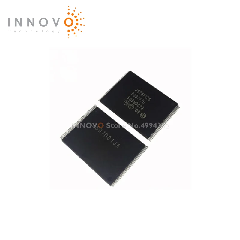 

INNOVO 2pcs/lot JS28F128P33TF70A JS28F128P33 JS28F128 TSOP-56 Free shipping New original