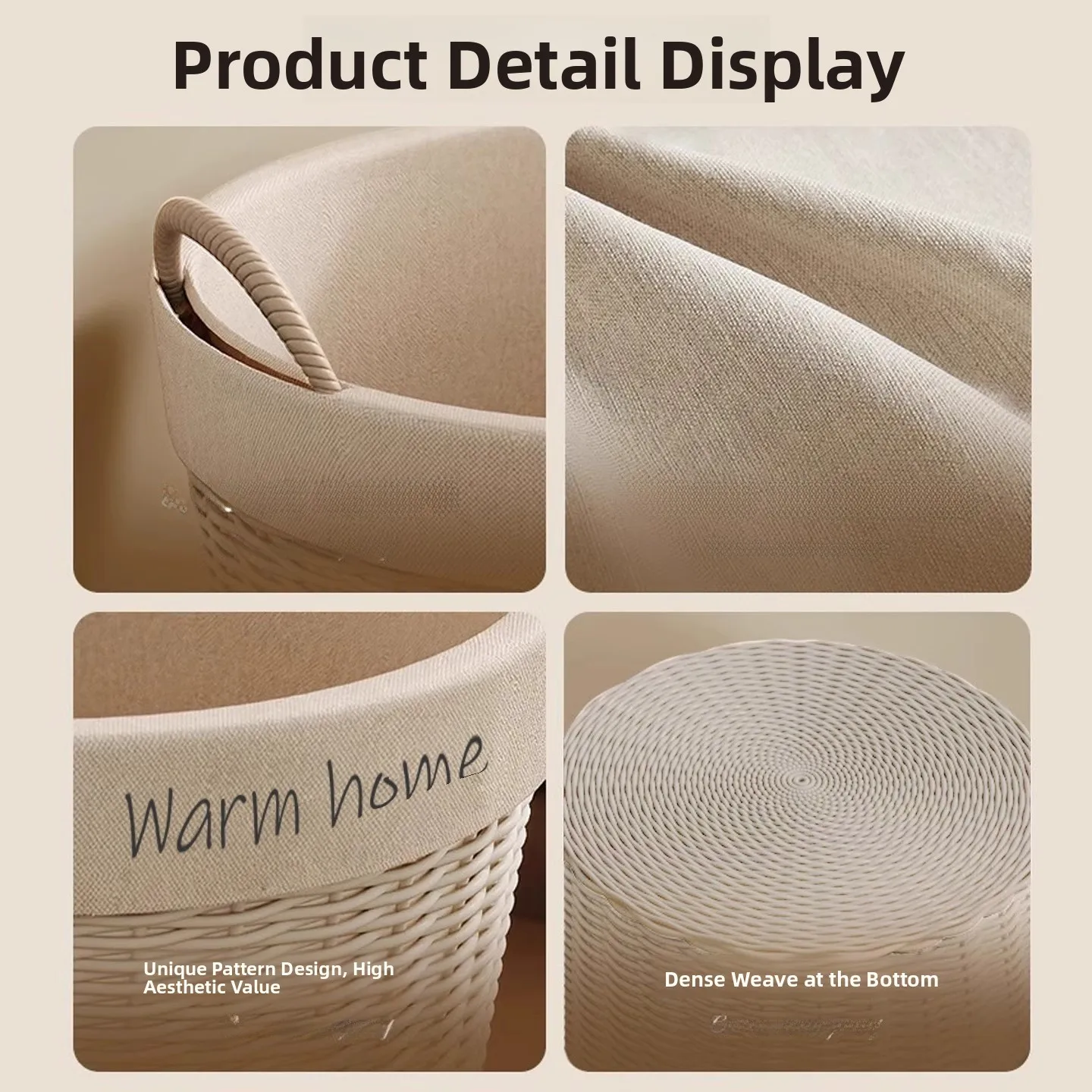 Large Capacity Laundry Hamper 5