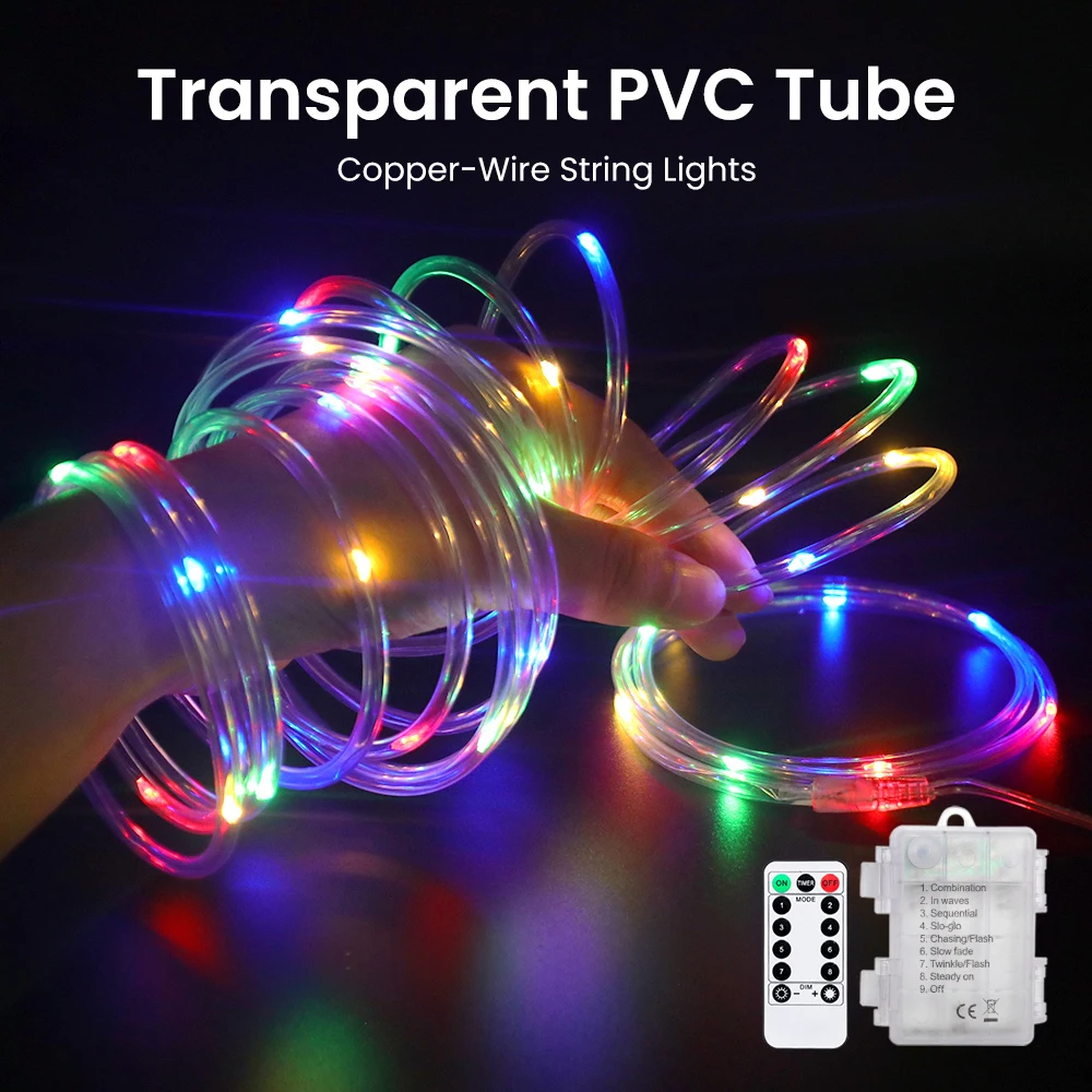fita-de-luz-led-com-caixa-de-bateria-3aa-controle-remoto-de-13-teclas-5v-dc-8-modos-lampada-de-tubo-transparente-impermeavel-decoracao-de-natal-7m-12m-22m