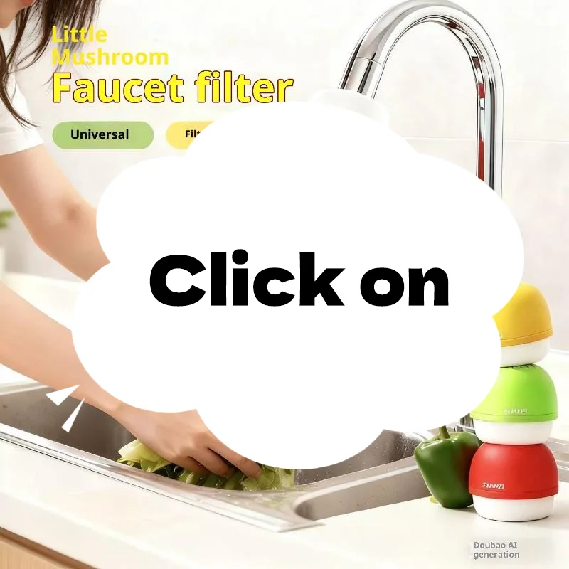 1/2 قطعة تدوير 6-Layer المطبخ صنبور المياه تصفية مكافحة سبلاش المحمولة صنبور مرشحات 16-36 مللي متر واجهة صنبور موسع