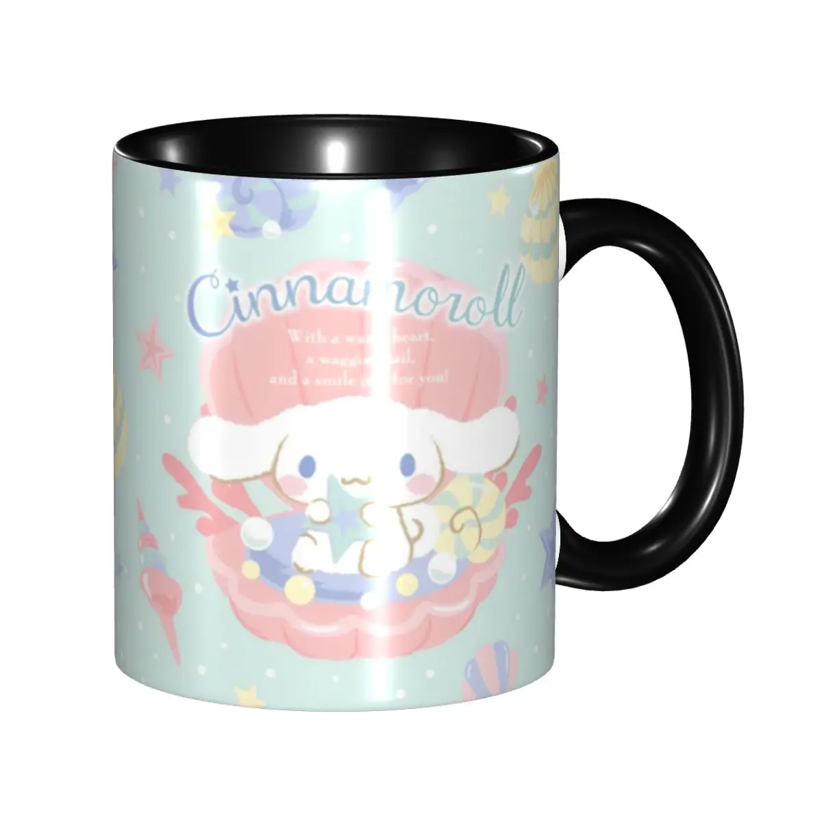 Funny Cinnamoroll Coffee Cup Accessories Room Mug