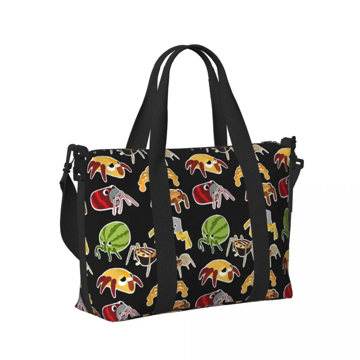 

Bugsnax Bug Pack Fan Art Kinda Bug Beach Travel Bag Large Capacity Tote Bags for Gym Yoga Women Shopping Duffle Shoulder Bag