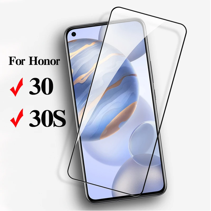 

Аксессуары для телефона, защитное стекло Honor 30 S 30 S, Защита экрана для Huawei Honor 30, Honor 30, защитная пленка, закаленное стекло 9H