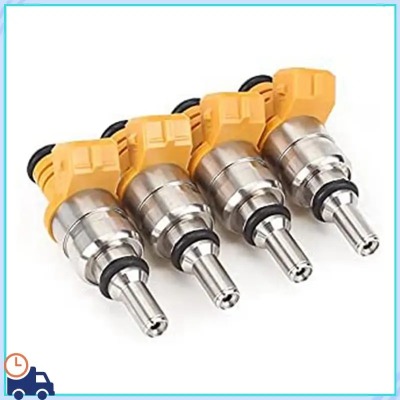 4Pcs Fuel Injector Nozzle Flow Matched Fuel Injector 0K30E13250 For KIA Rio 1.6L 1.5L 2001-2005 0K30E-13250 Car Supplies