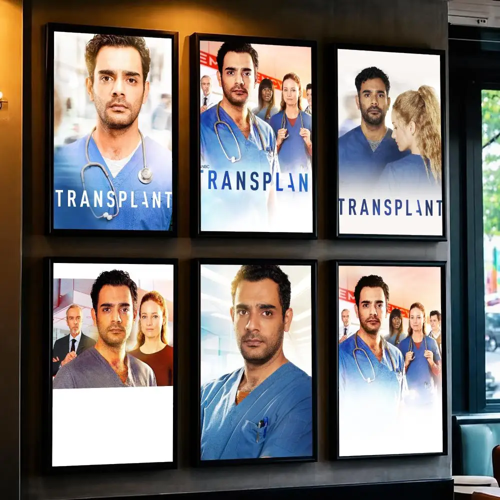tv series T-Transplant-T Poster Removable Wall Sticker for Home Cafe Bar Office Interior Decor