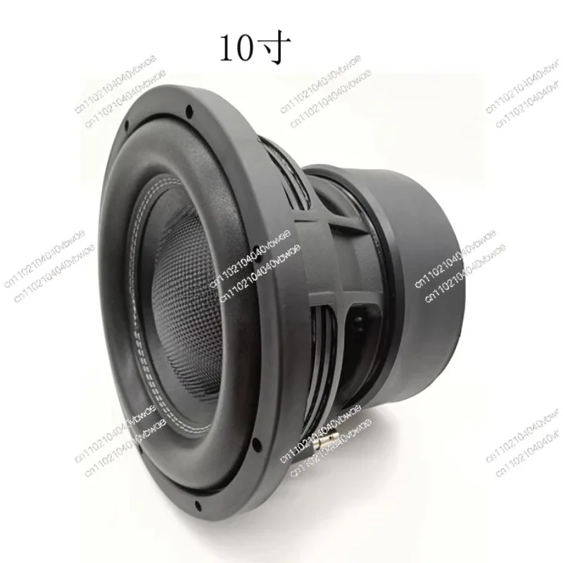 Car audio modified subwoofer 6.5/8/10 inch pure heavy subwoofer speaker car 12V