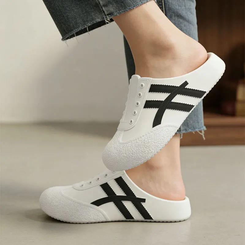Comfortable Soft Sole Women Mules And Clogs Spring 2026 Platform Outdoor EVA Slippers Woman Trainers Plus Size 45 Casual_vogvips.com
