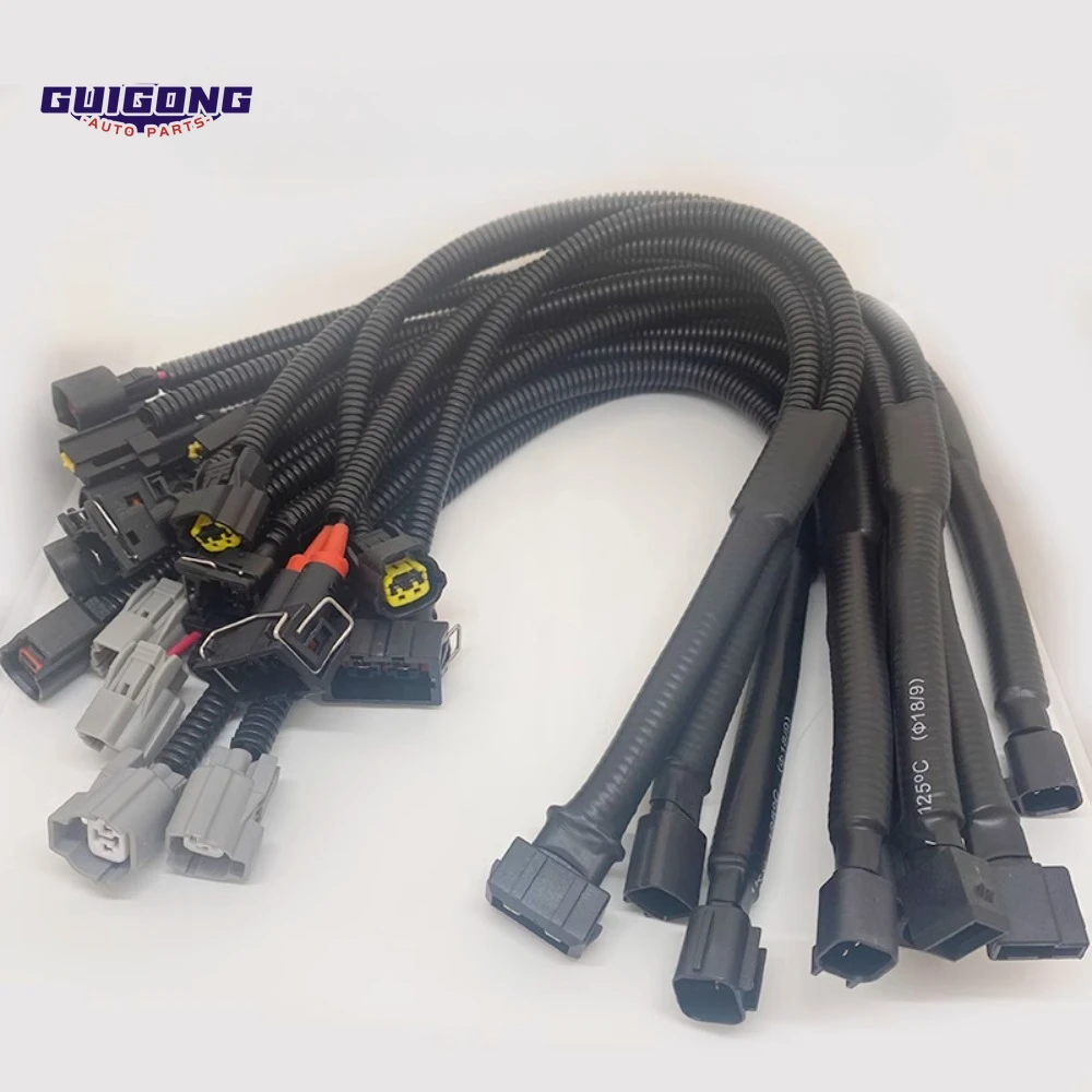 

GUIGONG Universal 1-to-2 Horn Adapter Harness Horn Wiring Kit for VW/Toyota/Honda/Ford Golf/Jetta/Passat/Camry/Civic