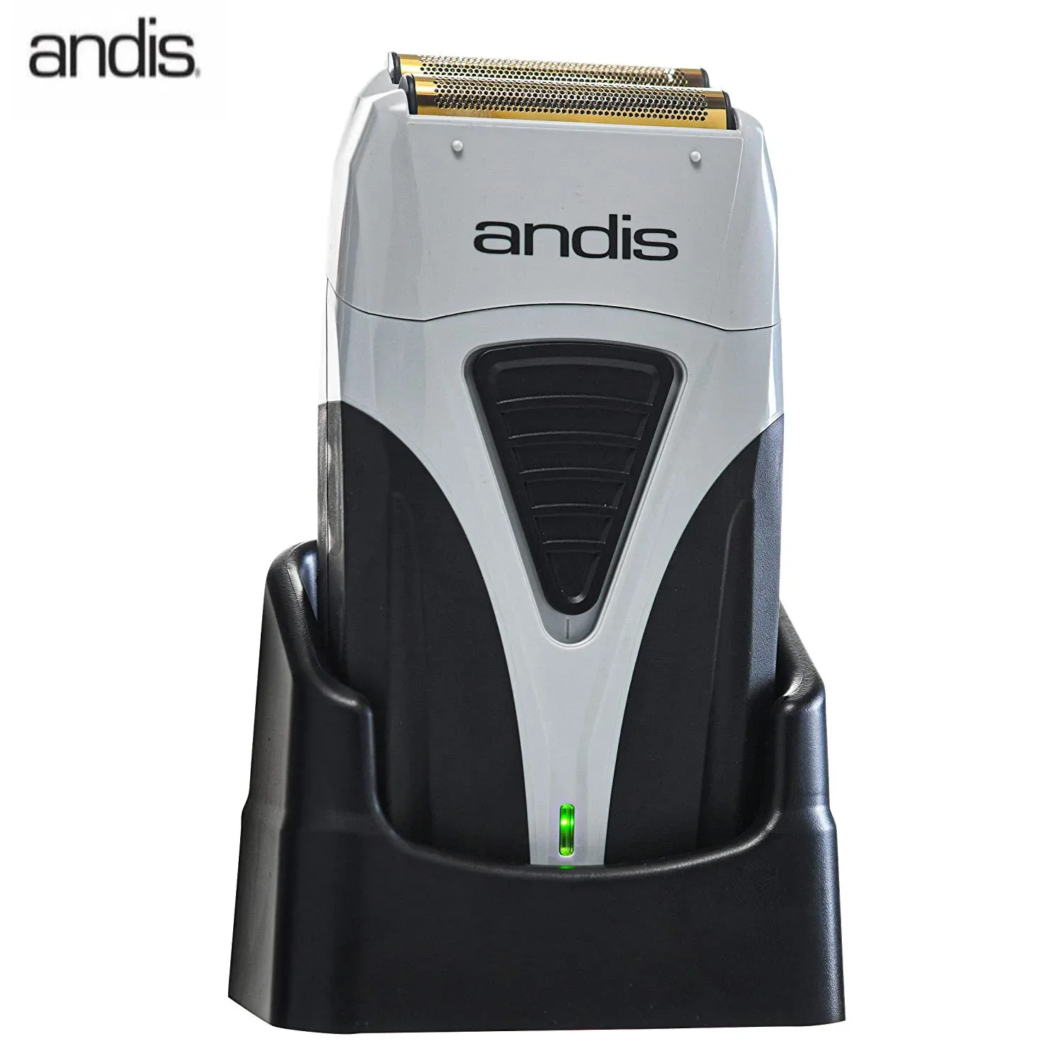 

Andis Profoil Lithium Plus 17200 Barber Hair Cleaning Electric Shaver For Men Beard Stubble Razor Bald Shaving Machine charger