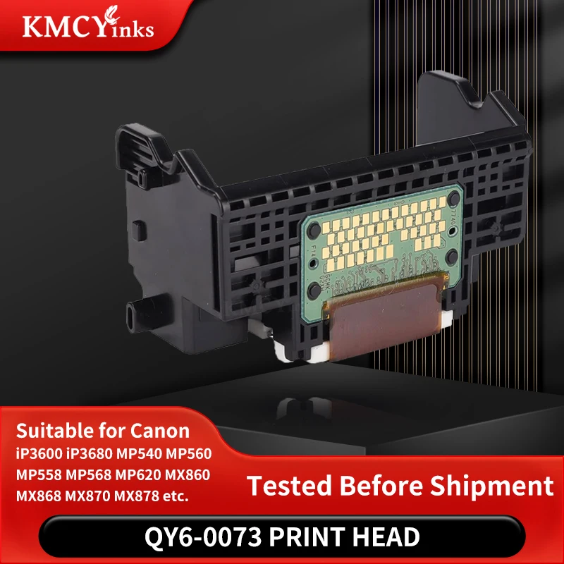 KMCYinks Printhead Print Head QY6-0073 For Canon IP3600 IP3680 MP540 MP550 MP560 MP568 MP620 MX860 MX878 MG5150 MG5180 MX868