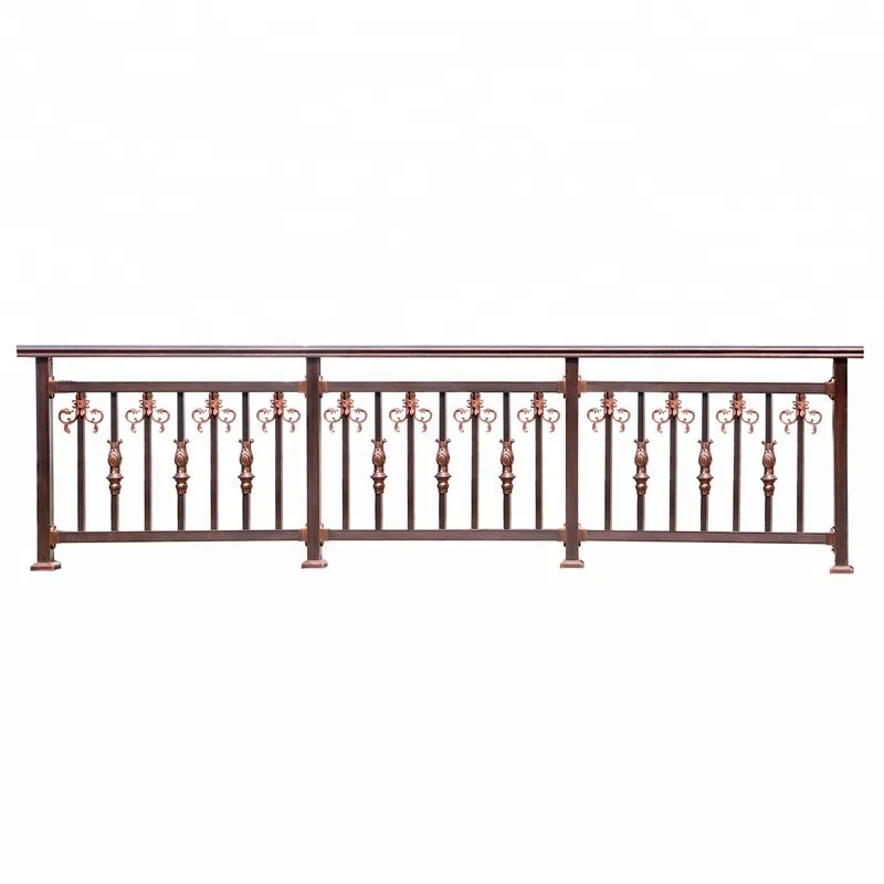 تخصيص سلامة منزل شرفة درابزين تصاميم الدرابزين الألومنيوم في الهواء الطلق