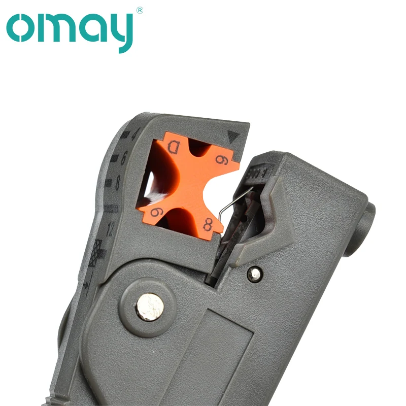 Coaxial Wire Stripper Multifunctional Wire Stripper และสายเครื่องมือตัดเครื่องมือ RG58 RG59 RG6