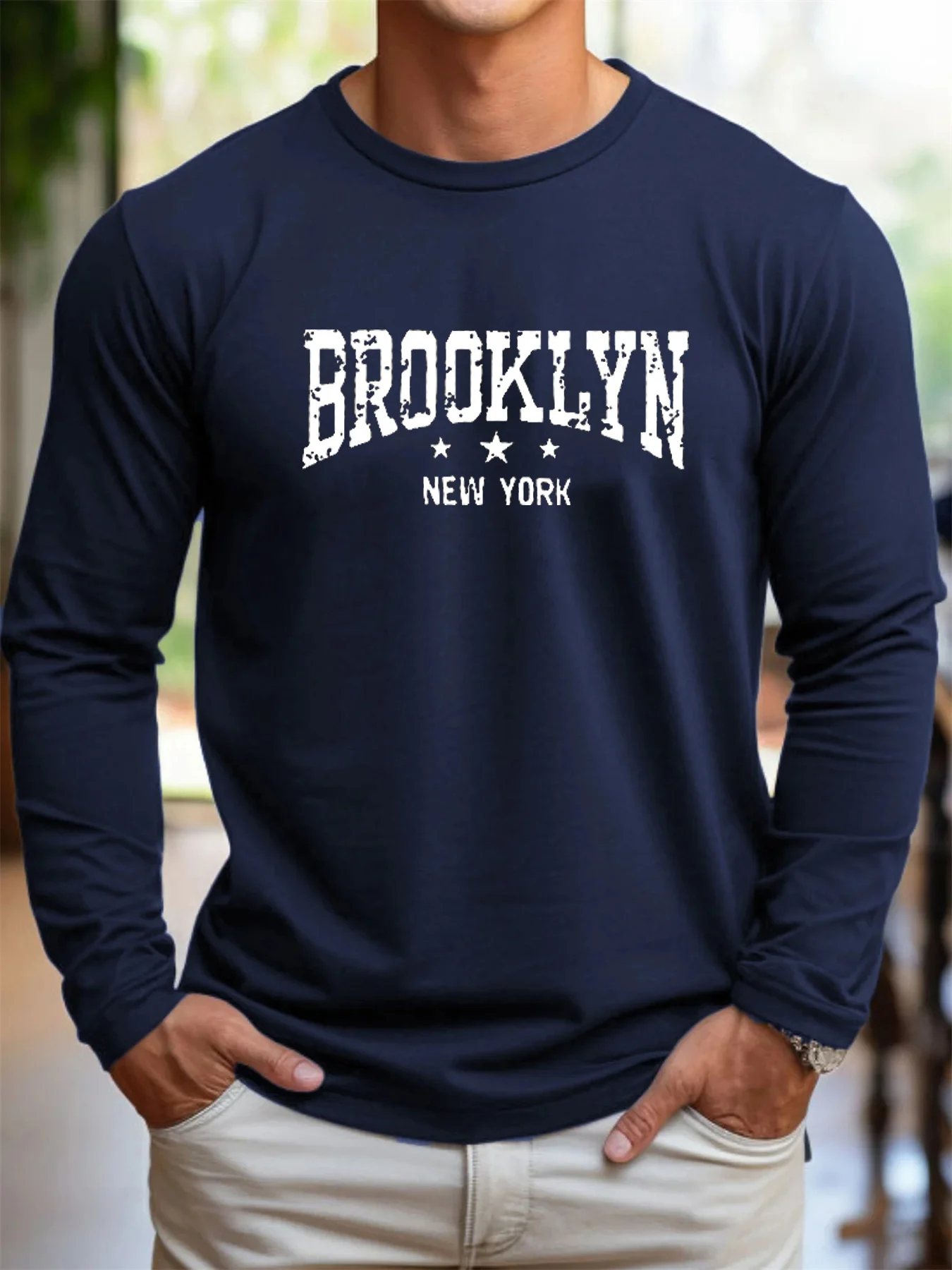 Men's Spring and Autumn 100% C - Men'S Fashion New York ulasan dan harga