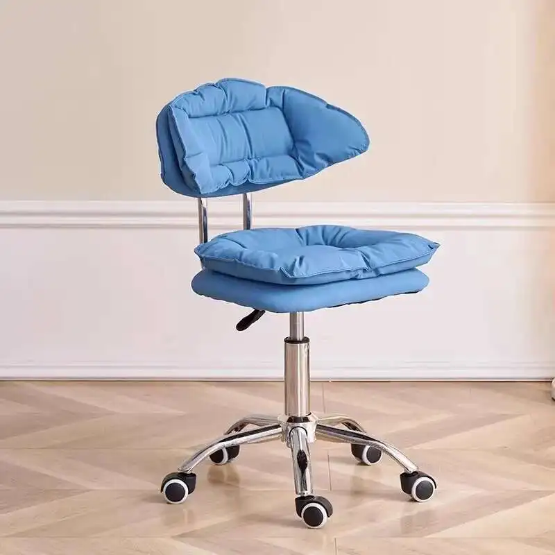 

Back Adjustable Bar Chairs Stylish Leather Bistro White Bar Stool Nordic Swivel Bancos Para Barra De Cocina Modern Furniture
