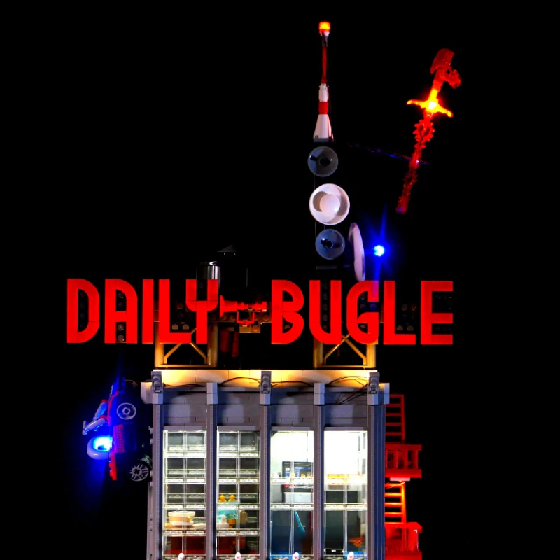 No Model LED Light Kit for 76178 Daily Bugle