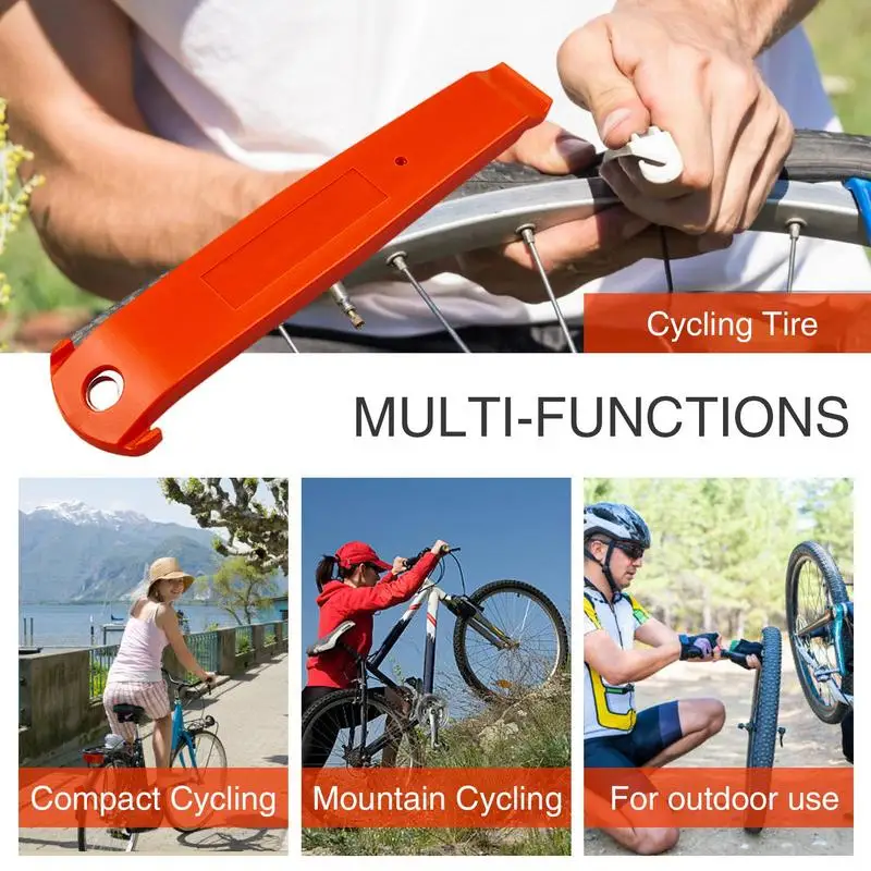 Tire Levers For Bike Ultra Strong Tool For Bike Tire Removal Compact Tyre Remover Pry For Repair And Replace The Tubes Without