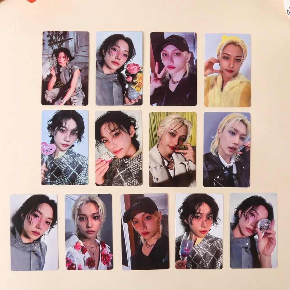 KPOP Idol Merch HOLLOW Photocard Album Lomo Cards BANGCHAN FELIX HAN KNOW Photobook Collection Card Poster Postcard Photos Gift