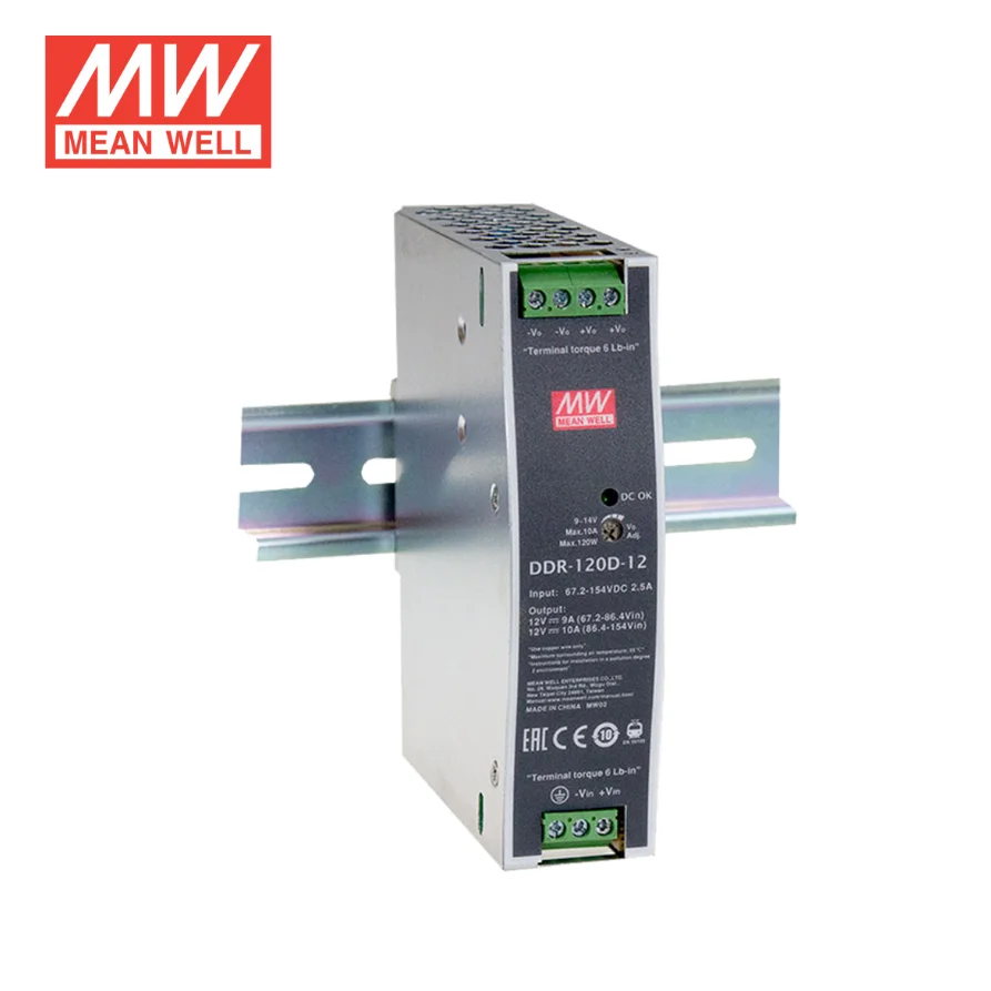من نن: كل ما تحتاج معرفته عن موردي الطاقة MEAN WELL DDR-120