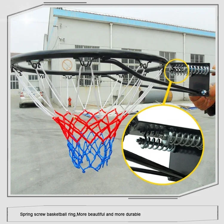 저렴한 45cm 직경 스틸 튜브 농구대, 림 포함 농구 링 네트