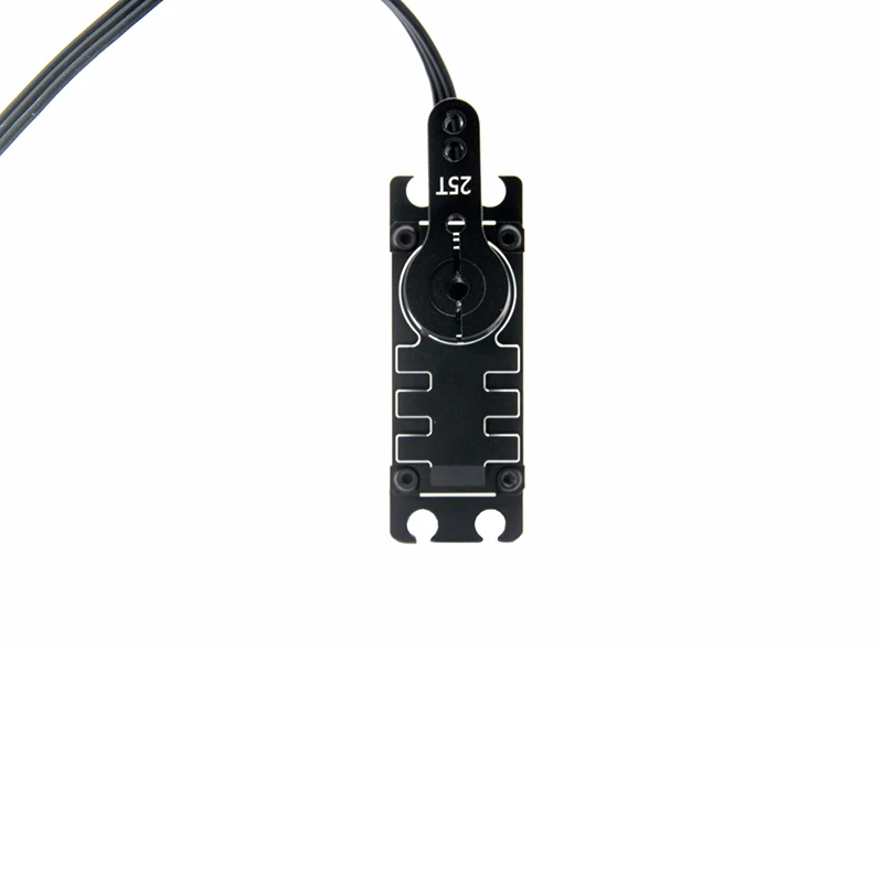 7.4V 60kg Steel Gear 180° Full Alloy Case Brushless Servo Large Scale Heavy Duty 60kg Torque Digital 7.4V High Voltage KST Hitec