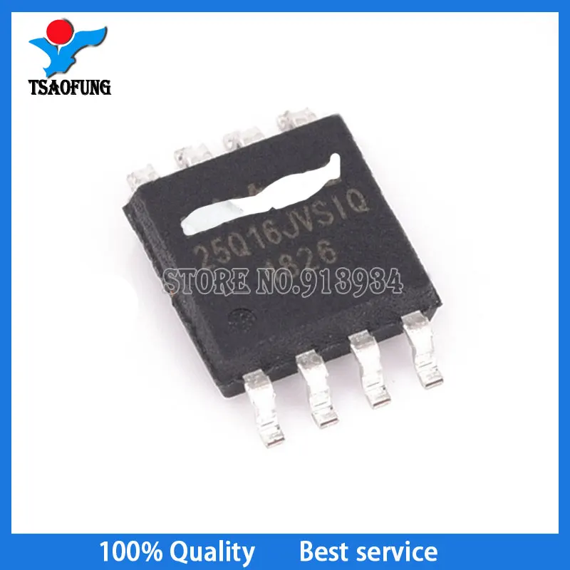 W25Q16JVSSIQ SOP-8 الأصلي ، جديد ، 20 قطعة للمجموعة الواحدة