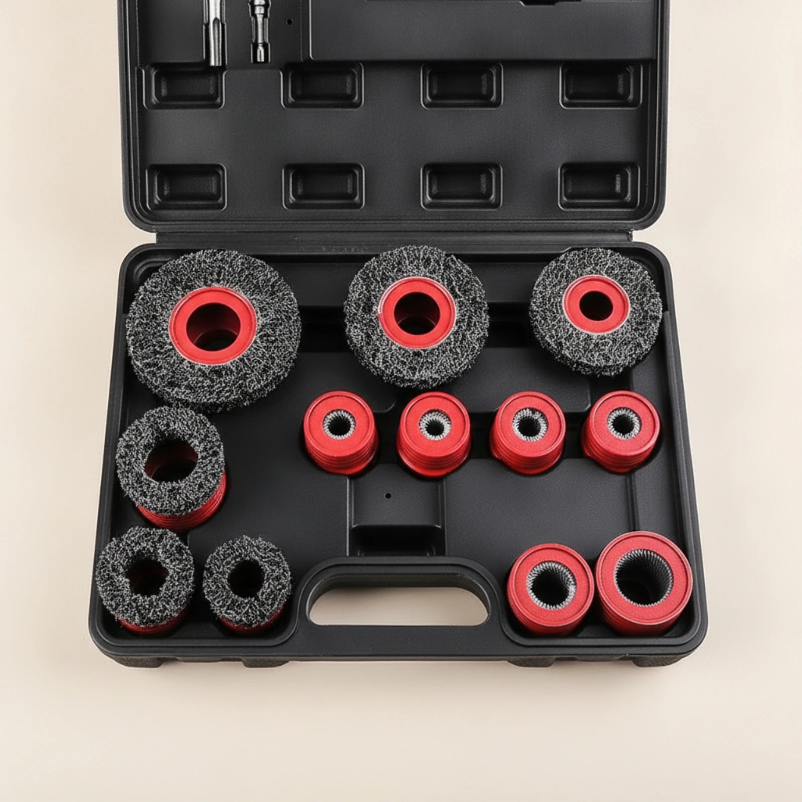 แปรงทำความสะอาดดุมล้อ 15 ชิ้น - Tools Mechanical Workshop บทวิจารณ์และราคา