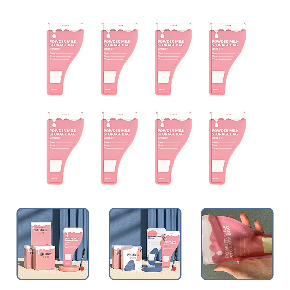 

30pcs Milk Powder Storage Bag Disposable Formula Pouch Portable Travel Food Container For Home Business Trip Shopping