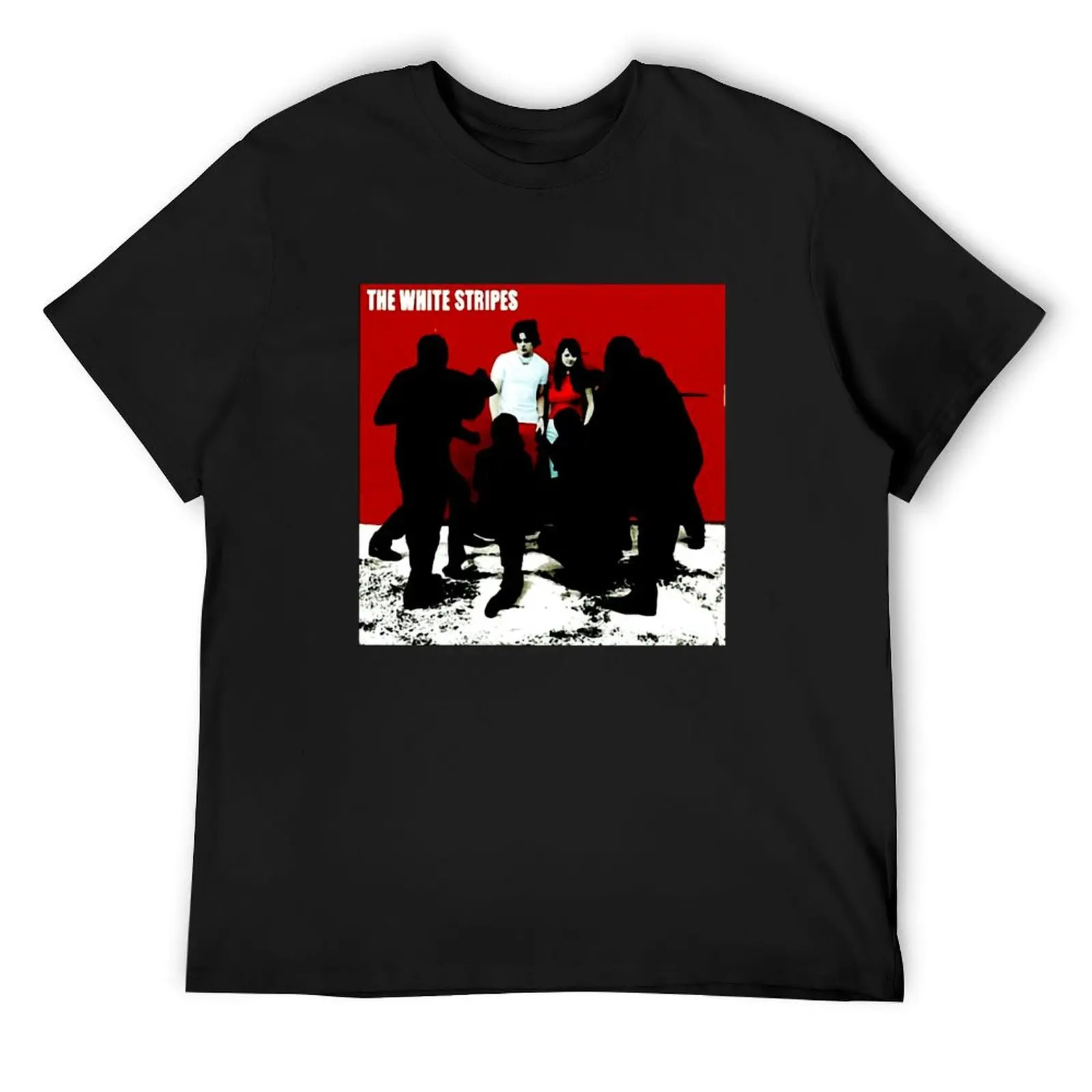 

White Stripes T-Shirt boys animal print custom t-shirts essential t shirt plus size tops mens plain t shirts