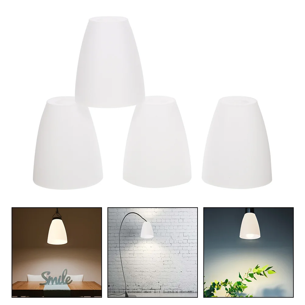 

4 Pcs Household Plastic Lampshade Bubble Chandelier Ceiling Light Shades for Floor