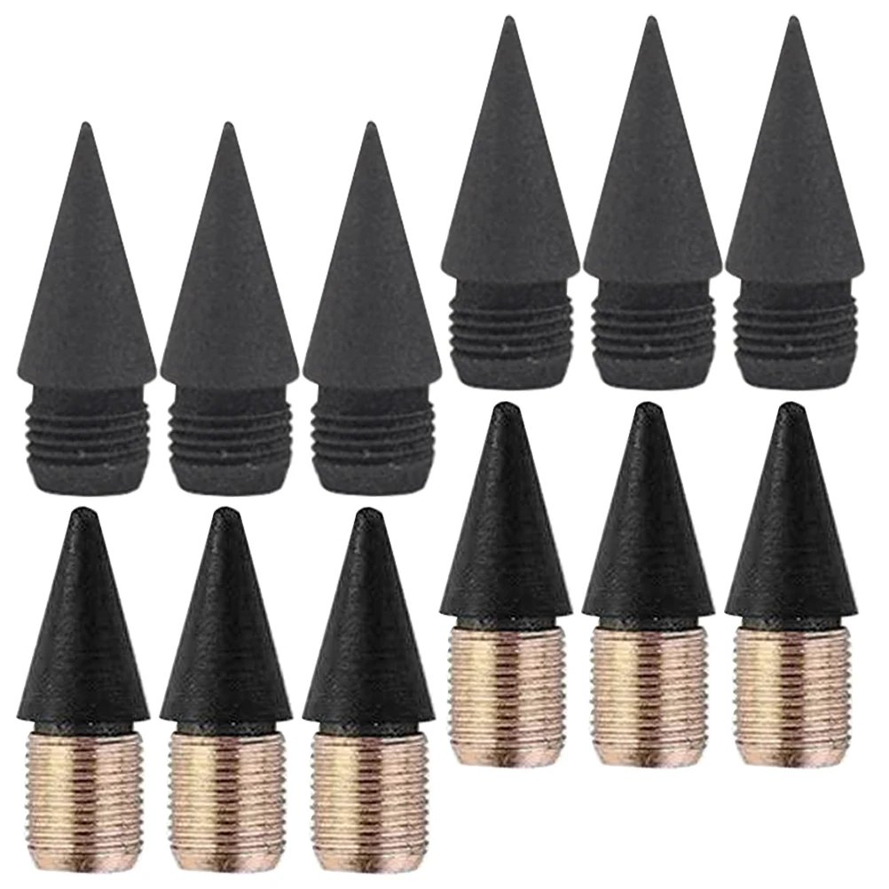 

40pcs Pencil Replacement Nibs Lasting Portable Tips school supplies office use no sharpening sketching pencil inkless