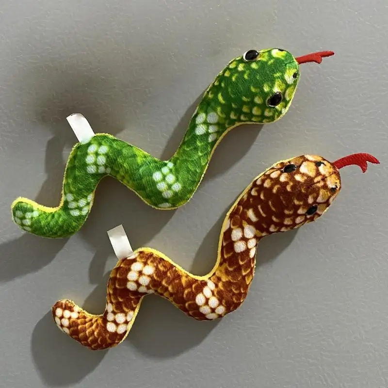 Niedliche magnetische Plüsch-Schlangen-Tier-Kühlschrankaufkleber 2025, Sternzeichen, Schlangenjahr, Plüschschlange, Kühlschrankmagnete, Heimdekoration